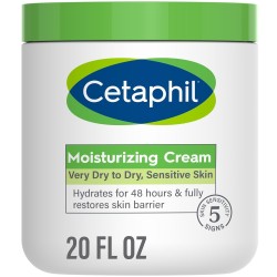 Cetaphil Body Moisturizer, Hydrating Moisturizing Cream for Dry to Very Dry, Sensitive Skin, NEW 20 oz