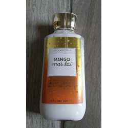 BATH & BODY WORKS MANGO MAI TAI SHEA BUTTER BODY LOTION CREAM 8 FL
