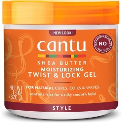 Cantu Moisturizing Twist & Lock Gel with Shea Butter for Natural Hair