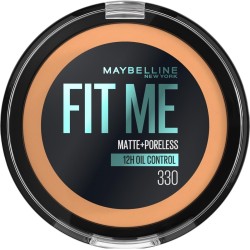 Maybelline New York Fit Me Matte & Poreless Powder, 330 Toffee, 12 gm