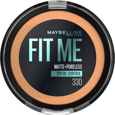Maybelline New York Fit Me Matte & Poreless Powder, 330 Toffee, 12 gm