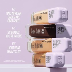 Maybelline New York Long-Lasting Liquid Foundation - Ultra-Resistant - Luminous Matte Finish