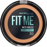 Maybelline New York FIT ME Matte Poreless Powder, Lightweight, 16hr Long Wearing350 Caramel
