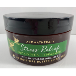 Bath & Body Works Aromatherapy Stress Relief 24 Hr Moisture Butter 6.7 oz New