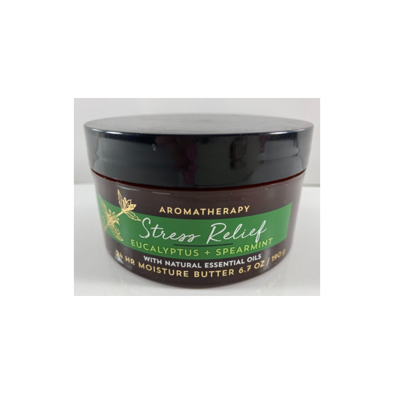 Bath & Body Works Aromatherapy Stress Relief 24 Hr Moisture Butter 6.7 oz New Bath & Body Works Aromatherapy Stress Relief 24 Hr Moisture Butter 6.7 oz New
