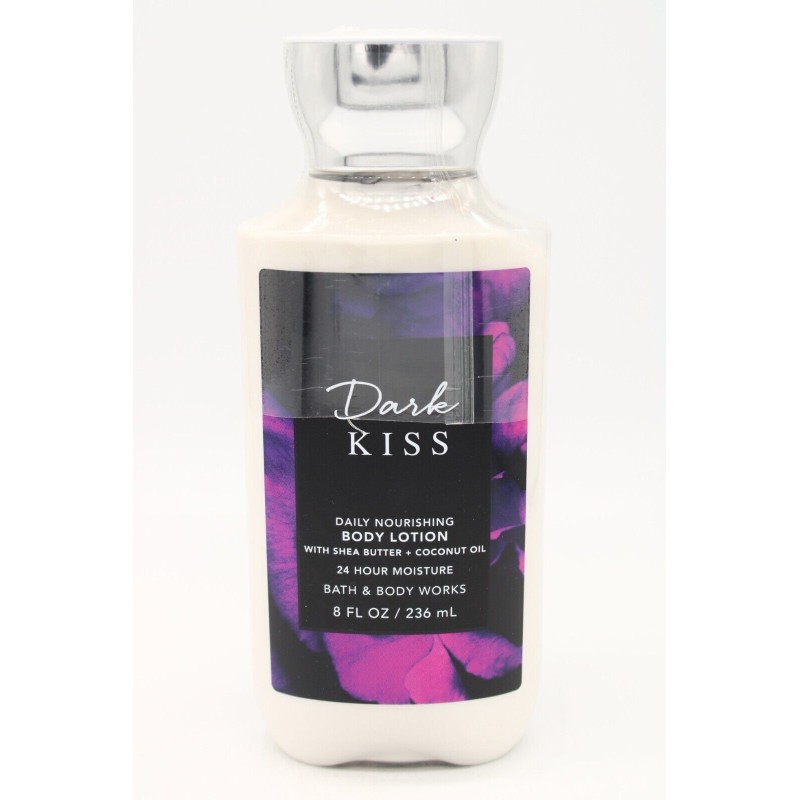 Bath and Body Works DARK KISS Daily Nourishing Body Lotion 8 fl oz * NEW Bath and Body Works DARK KISS Daily Nourishing Body Lotion 8 fl oz * NEW