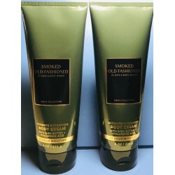 *NEW* MEN'S ~ SMOKED OLD FASHIONED ~ 2PK BODY CREAM ~ Bath & Body Works