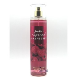 BATH & BODY WORKS SUN-RIPENED RASPBERRY FRAGRANCE BODY MIST SPRAY 8 FL OZ