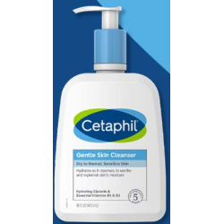 Cetaphil Face Wash, Hydrating Gentle Skin Cleanser