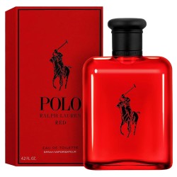 Ralph Lauren - Polo Red  - Men's Cologne - Woody & Spicy - With Grapefruit, Saffron, and Redwood - Medium Intensity