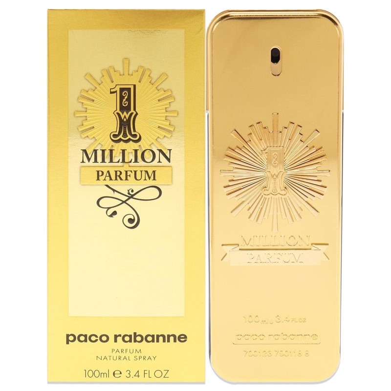 Paco Rabanne 1 Million Parfum Men Parfum Spray 3.4 oz Paco Rabanne 1 Million Parfum Men Parfum Spray 3.4 oz