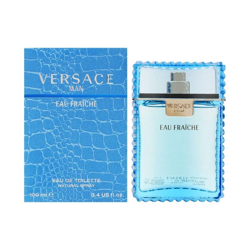 Versace Man Eau Fraiche By Gianni For Men Edt Spray 3.4 Fl Oz Versace Man Eau Fraiche By Gianni For Men Edt Spray 3.4 Fl Oz