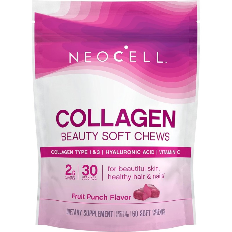 NeoCell Collagen Peptides Vitamin C & Hyaluronic Acid, Gluten Free, Supports Hair, Skin, & Nail Health, Collagen Type 1 and 3 NeoCell Collagen Peptides Vitamin C & Hyaluronic Acid, Gluten Free, Supports Hair, Skin, & Nail Health, Collagen Type 1 and 3