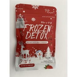 Frozen Detox 60 capsules Cleanse Fat Burn Diet 100% Organic
