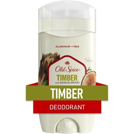 Old Spice Fresher Collection Invisible Solid Men's Deodorant, Timber, 3 Ounce