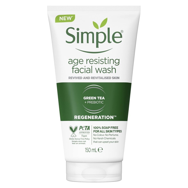 Simple Regeneration Age Resisting Facial Wash 150 ml Simple Regeneration Age Resisting Facial Wash 150 ml
