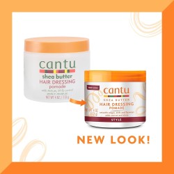 Cantu Shea Butter Hair Dressing Pomade 4 Ounce Jar (113g))