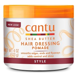 Cantu Shea Butter Hair Dressing Pomade 4 Ounce Jar (113g))