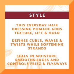 Cantu Shea Butter Hair Dressing Pomade 4 Ounce Jar (113g))
