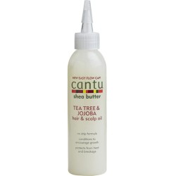 Cantu Shea Butter Tea Tree & Jojoba Hair & Scalp Oil, 6 Fluid Ounce