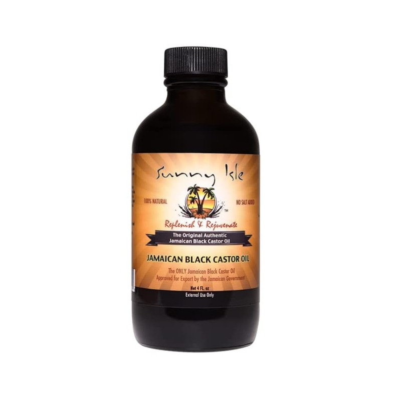 Sunny Isle Jamaican Castor Oil Black 4 Ounce (118ml) Sunny Isle Jamaican Castor Oil Black 4 Ounce (118ml)