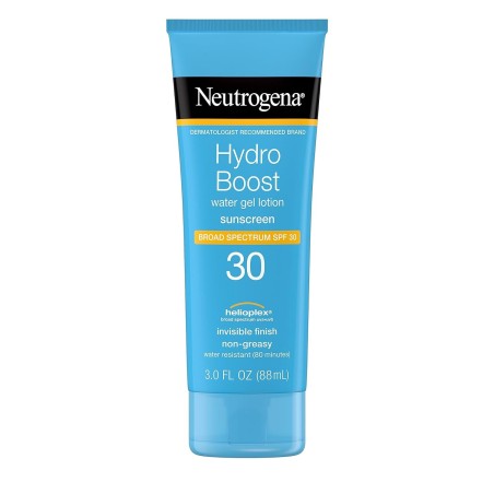 Neutrogena Hydro Boost Water Gel Sunscreen Lotion with Broad Spectrum SPF 30, 3 fl. Oz