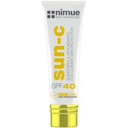 NIMUE Skin Technology SUN-C SPF 40 UVA/UVB High Protection Suncreen & Antioxidant 60ml / 2.0 fl. oz.