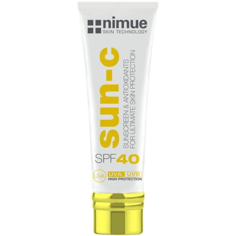 NIMUE Skin Technology SUN-C SPF 40 UVA/UVB High Protection Suncreen & Antioxidant 60ml / 2.0 fl. oz. NIMUE Skin Technology SUN-C SPF 40 UVA/UVB High Protection Suncreen & Antioxidant 60ml / 2.0 fl. oz.