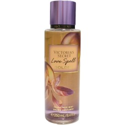 NEW Victoria's Secret LOVE SPELL GOLDEN Fragrance Body Mist Spray 8.4 Oz-NEW