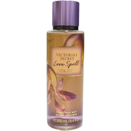 NEW Victoria's Secret LOVE SPELL GOLDEN Fragrance Body Mist Spray 8.4 Oz-NEW