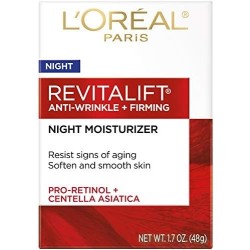 L'Oreal Professional Revitalift Night Anti-Wrinkle And Firming Moisturizer For Unisex, 48 gm