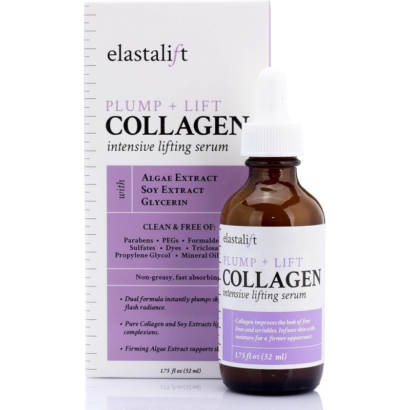 Elastalift Collagen Facial Serum Lifting, Plumping, & Firming For Face Improves Elasticity (1.75 Fl Oz) Elastalift Collagen Facial Serum Lifting, Plumping, & Firming For Face Improves Elasticity (1.75 Fl Oz)