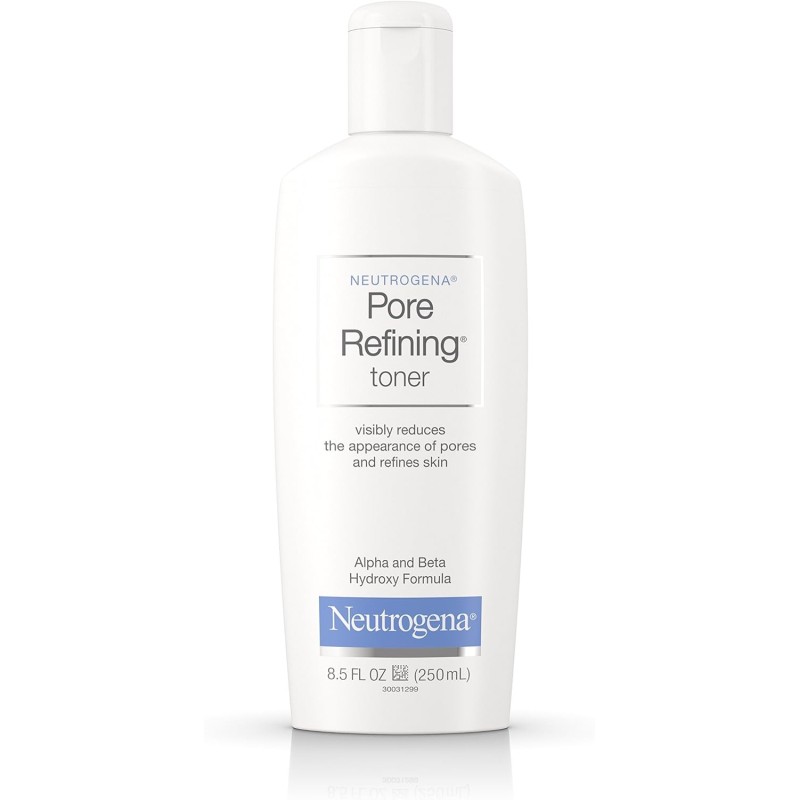 Neutrogena Pore Refining Toner, Alpha and Beta Hydroxy Formula, 8.5 Ounce Neutrogena Pore Refining Toner, Alpha and Beta Hydroxy Formula, 8.5 Ounce