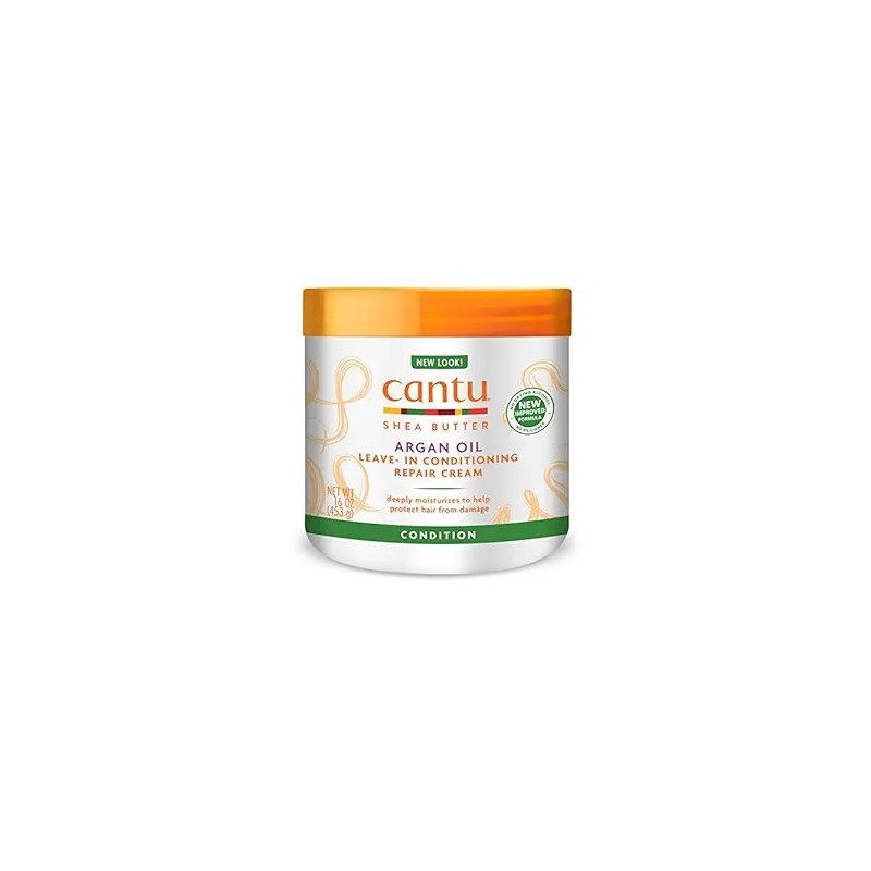 Cantu Leave-In Conditioning Repair Cream with Argan Oil, 16 oz Cantu Leave-In Conditioning Repair Cream with Argan Oil, 16 oz