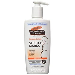 Palmer's Cocoa Butter Formula Massage Lotion for Stretch Marks, Pregnancy Skin Care, Belly Cream with Collagen, 8.5 Ounces