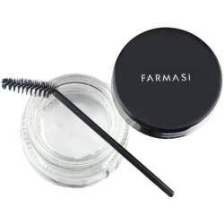 FARMASi Brow Setting Wax, Long Lasting Waterproof Clear Brow Styling Gel for 3D Feathered and Fluffy Brows, Include Brow Brush