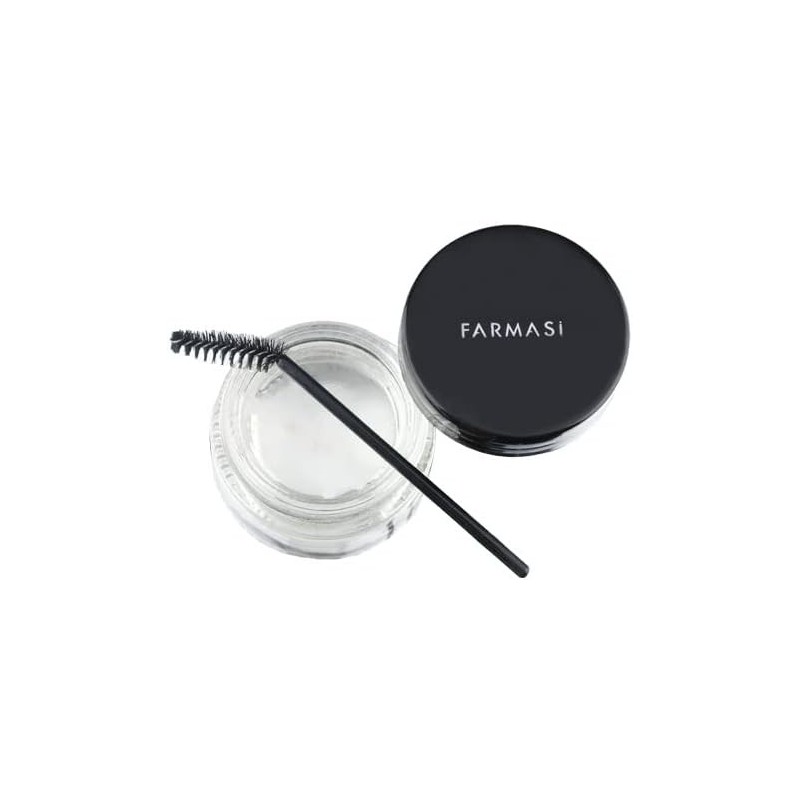 FARMASi Brow Setting Wax, Long Lasting Waterproof Clear Brow Styling Gel for 3D Feathered and Fluffy Brows, Include Brow Brush FARMASi Brow Setting Wax, Long Lasting Waterproof Clear Brow Styling Gel for 3D Feathered and Fluffy Brows, Include Brow Brush