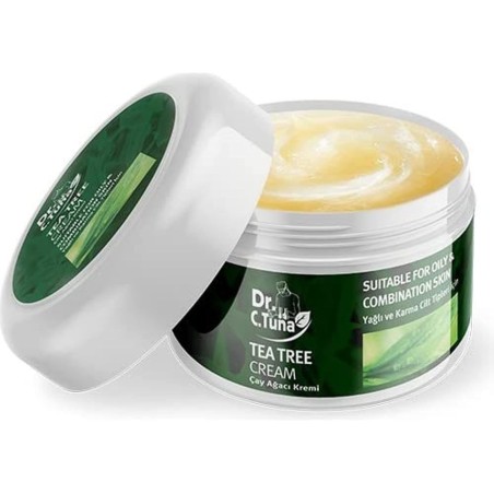 FARMASi Dr. C. Tuna Tea Tree Cream, For Oily, Acne Prone Skin, Extra Soothing & Nourishing
