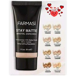 FARMASI Stay Matte Foundation Mineral Enriched Foundation