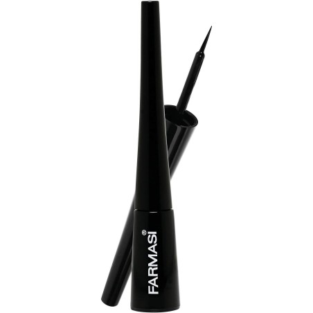 FARMASI Deep Look Eyeliner, Quick Drying, Smudge Proof, non-Flowing Formula and Special Sponge Tip Creates Clear Fine