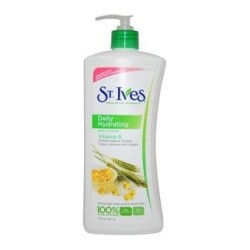 St. Ives Hydrating Hand & Body Lotion Moisturizer for Dry Skin Vitamin E & Avocado Made with 100% Natural Moisturizers 21 oz