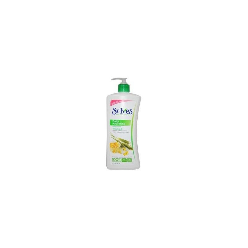 St. Ives Hydrating Hand & Body Lotion Moisturizer for Dry Skin Vitamin E & Avocado Made with 100% Natural Moisturizers 21 oz St. Ives Hydrating Hand & Body Lotion Moisturizer for Dry Skin Vitamin E & Avocado Made with 100% Natural Moisturizers 21 oz