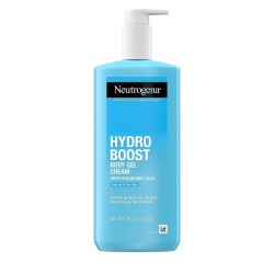Neutrogena Hydro Boost Body Moisturizing Gel Cream with Hyaluronic Acid, Non-Greasy & Fast Absorbing,16 oz